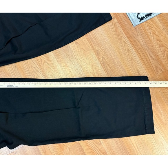 Madewell Extra Wide Leg Pleated Trouser Jeans Black Wash Size 30 NWT NN456 - Picture 9 of 14